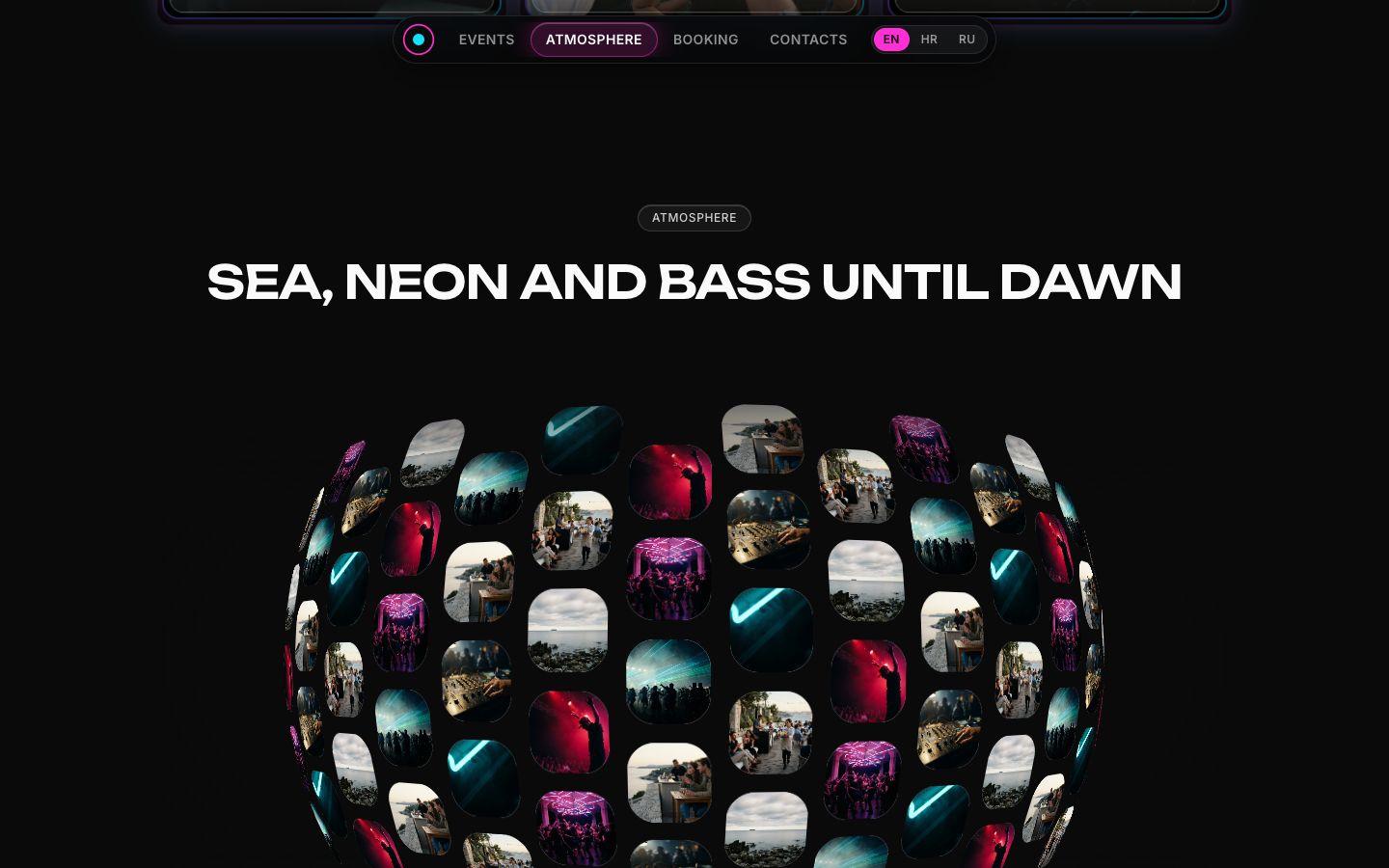 NOKTURN Hvar — screen 2