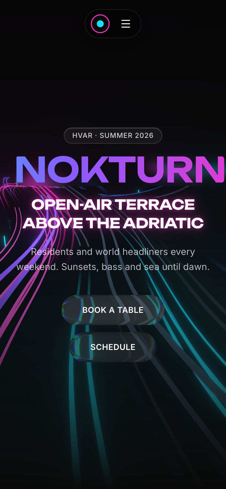 NOKTURN Hvar — screen 5