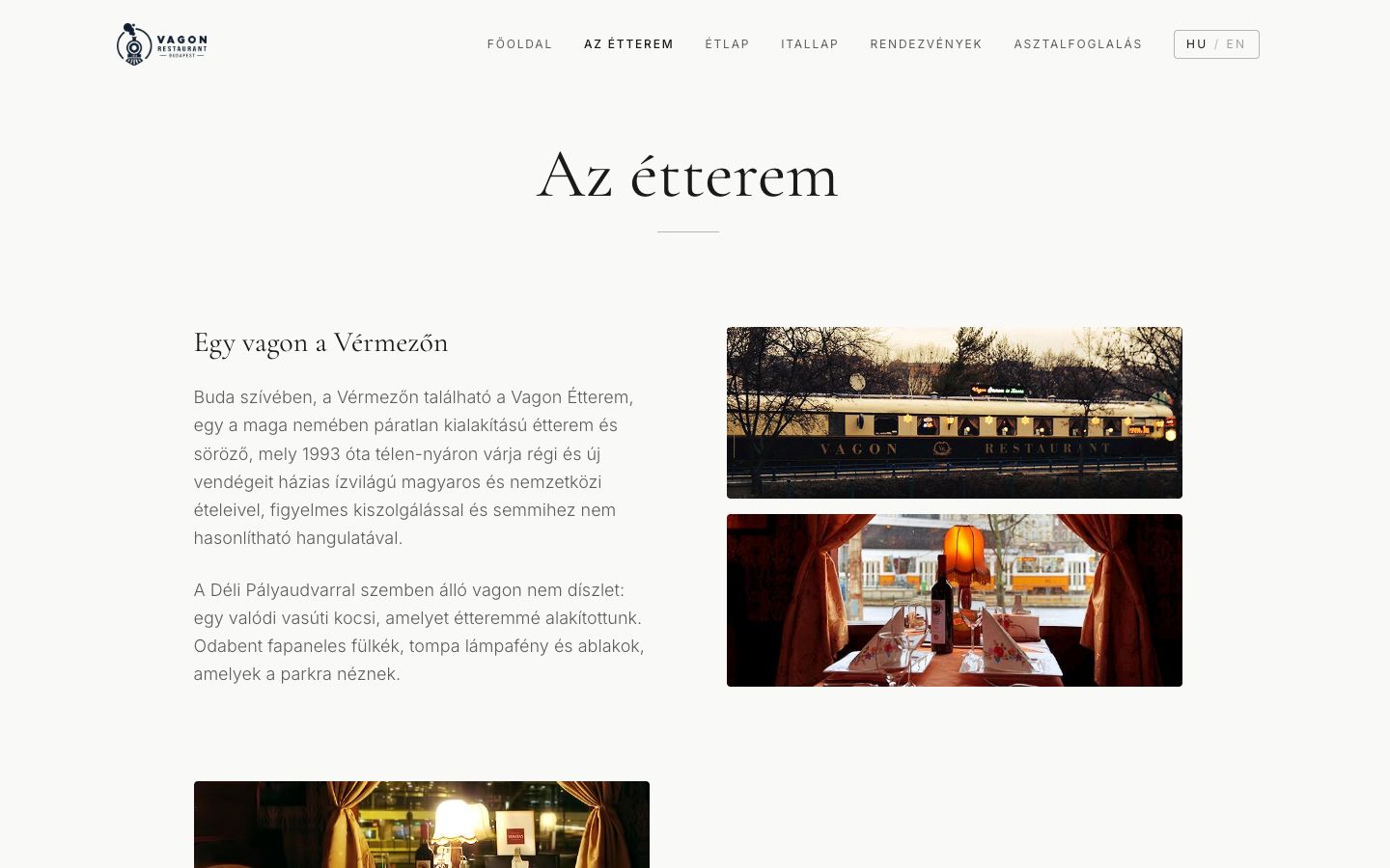 Vagon Étterem — screen 4